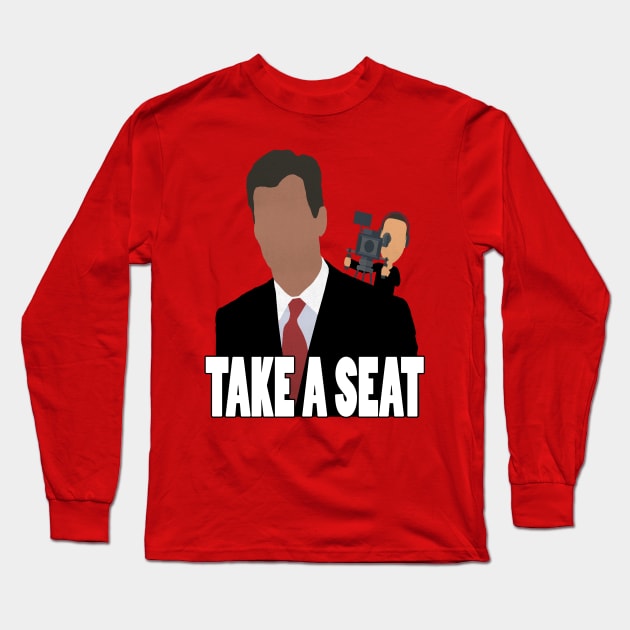 Take A Seat Long Sleeve T-Shirt by kurticide